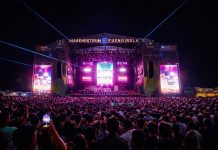 Cartel completo en el evento de Satisfaxion con Underworld y Sven Väth